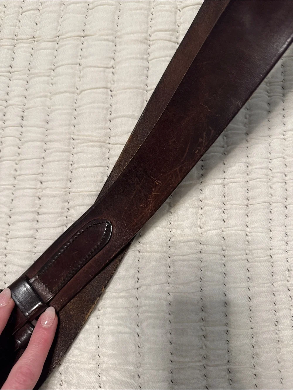 Classic Cowhide Brown Leather Belt - Timeless Dress Style